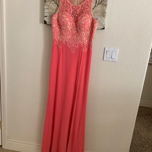 Coral Prom Dress